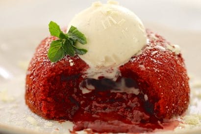 Thumbnail for What A Fantastic Dessert For This Lava Red Velvet Cake Recipe