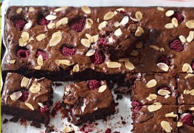 Thumbnail for Raspberry Brownies Recipe
