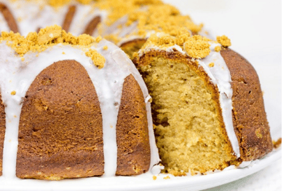 Thumbnail for A Really Delightful Cookie Butter Pound Cake