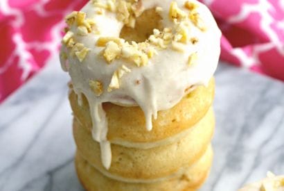 Thumbnail for Love Donuts ? Then Why Not Make This Banana Ones With Cinnamon Cream Cheese Frosting