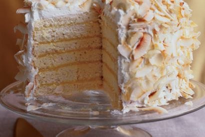 Thumbnail for What A Fantastic Six-Layer Coconut Cake With Passion Fruit Filling