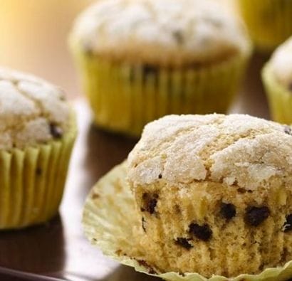 Delicious Chocolate Chip Banana Muffins