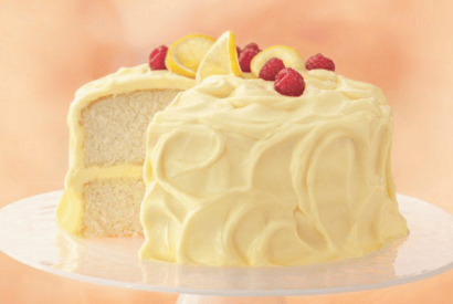 Thumbnail for A Delightful Recipe For This Lemon Cake With Whipping Cream Mousse