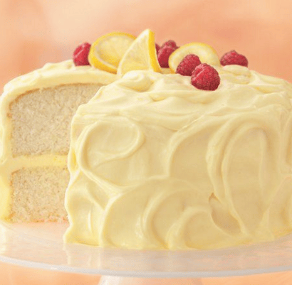 A Delightful Recipe For This Lemon Cake With Whipping Cream Mousse