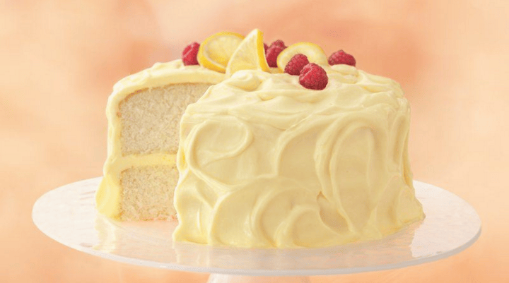 A Delightful Recipe For This Lemon Cake With Whipping Cream Mousse