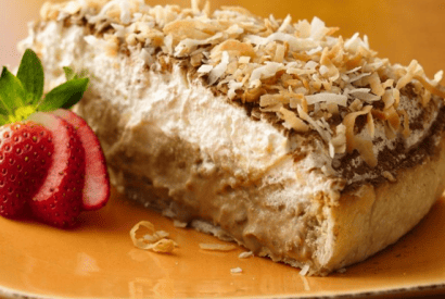 Thumbnail for A Wonderful Orange Coconut Tiramisu Tart To Make