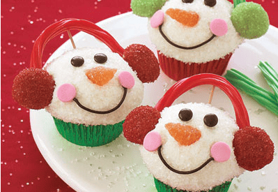 Thumbnail for Make These Easy Snowmen Cupcakes