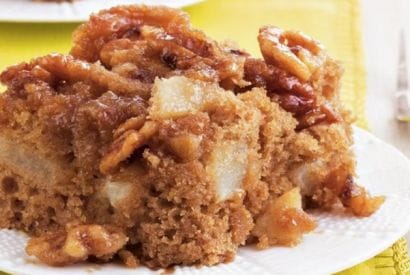 Thumbnail for Amazing Looking Gooey Pear Cake