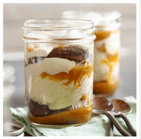 Thumbnail for A Great Recipe For This Salted Caramel Whoopie Pie In A  Jar