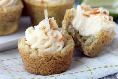 Thumbnail for How To Make These Key Lime Cheesecake Cookie Cups