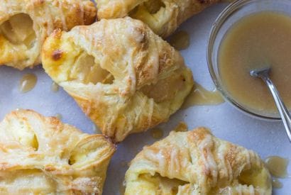 Thumbnail for A Delicious Apple Cheese Danish Recipe With A Caramel Glaze