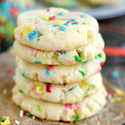 Funfetti Cake Mix Cookies
