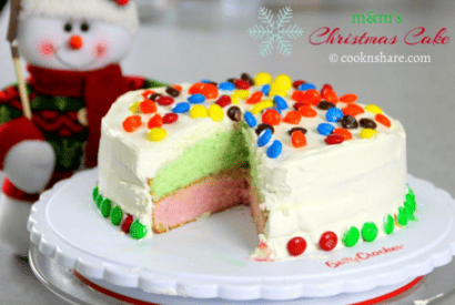 Thumbnail for How To Make This Delicious M&M’s Christmas Cake
