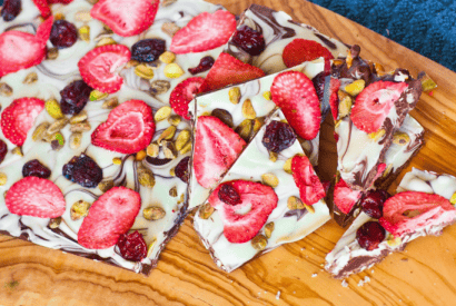 Thumbnail for Fruity Holiday Chocolate Bark To Make