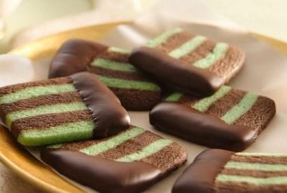 Thumbnail for Love These Chocolate-Mint Layered Cookie Slices