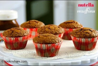 Thumbnail for 5 Ingredient Nutella Muffins