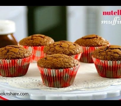 5 Ingredient Nutella Muffins