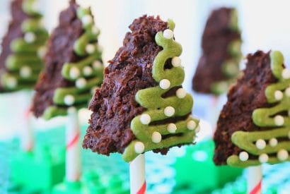 Thumbnail for Delicious Looking Chocolate Brownie Trees To Make