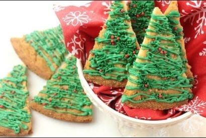 Thumbnail for How To Make Christmas Tree Shortbread Cookies