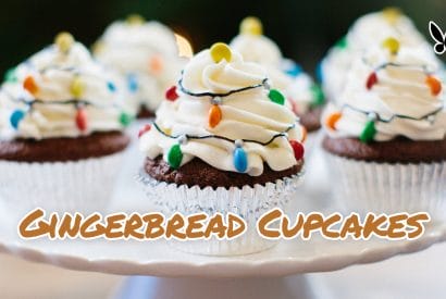 Thumbnail for How To Make These Holiday Lights Gingerbread Cupcakes With Cream Cheese Frosting