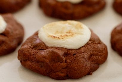 Thumbnail for Toasted Chocolate Marshmallow Cookies