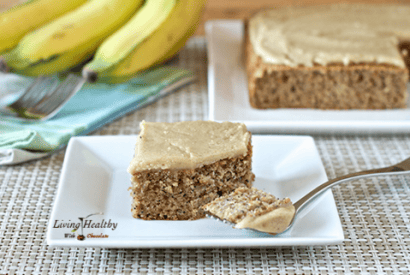 Thumbnail for Banana Cake With Poppy Seeds And White Chocolate Vanilla Bean Frosting