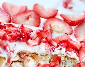 Thumbnail for A  Really Delicious Strawberry Cheesecake Icebox Cake