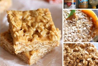 Thumbnail for How About Making These Peanut Butter Oat Squares With Just 3 Ingredients