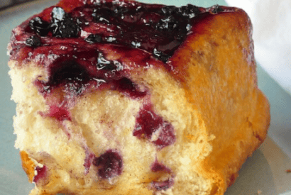 Thumbnail for Delicious Sticky Blueberry Cinnamon Rolls