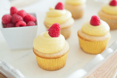 Thumbnail for Framboise Cupcakes With French Vanilla Buttercream