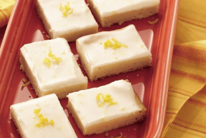 Thumbnail for Delicious Iced Lemon Shortbread Bars To Make