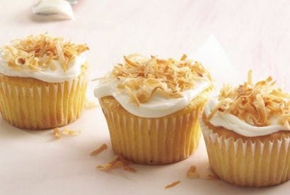 Thumbnail for Wonderful Double Coconut Cupcakes