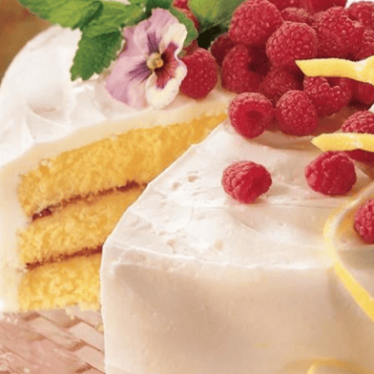 What A Great Raspberry Lemon Cake To Make