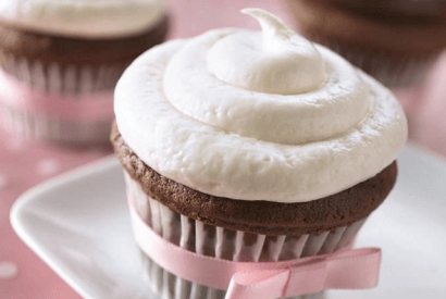 Thumbnail for Love These Chocolate Cupcakes With White Truffle Frosting