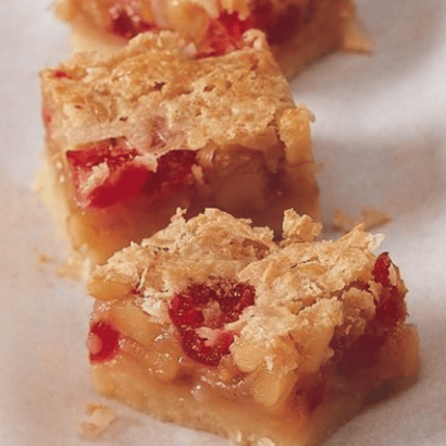 Delicious Coconut Cherry Bars To Make