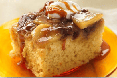 Thumbnail for Warm Caramel Apple Cake To Make