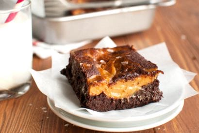 Thumbnail for How About Making These Salted Dulce de Leche Brownies