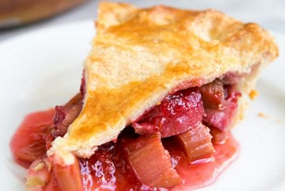 Thumbnail for A Delicious Strawberry Rhubarb Pie