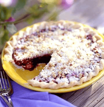 A Delightful Blackberry Pecan Streusel Pie