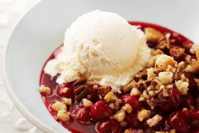 Thumbnail for A Really Quick Cherry Crisp Recipe