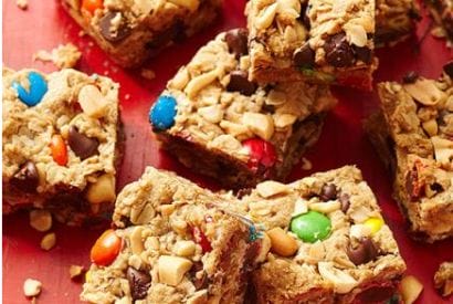 Thumbnail for How About Making These Easy Monster Cookie Bars