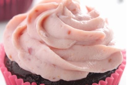 Thumbnail for Amazing Dark Chocolate Raspberry Cupcakes