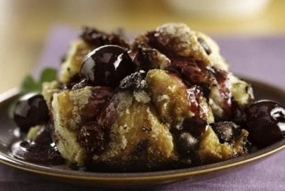 Thumbnail for How To Make This Yummy Chocolate Cherry Croissant Bread Pudding