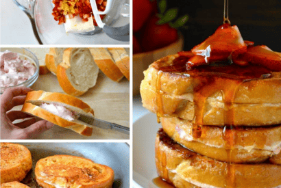 Thumbnail for Why Not Make For Breakfast These Strawberry Cheesecake Stuffed French Toast