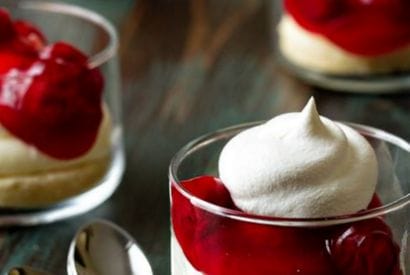 Thumbnail for What A Great Dessert To Make Is This Cherry Cheesecake