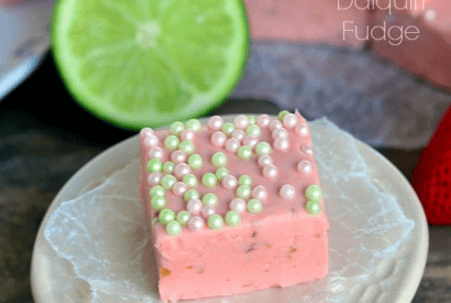 Thumbnail for Yummy Strawberry Daiquiri Fudge