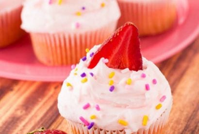 Thumbnail for Delightful Strawberry Cupcakes To Make