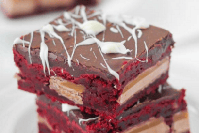 Thumbnail for Fantastic Red Velvet Milky Way Brownies To Make