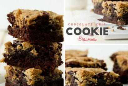 Thumbnail for How To Make These Chocolate Chip Cookie Brownie