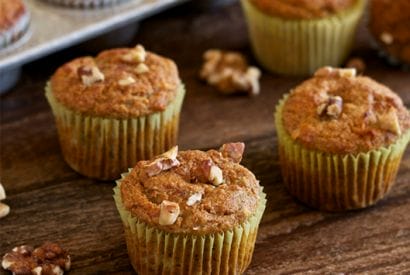Thumbnail for Delicious Banana-Walnut Breakfast Muffins That Are Paleo, Gluten-Free, Grain-Free And Dairy-Free